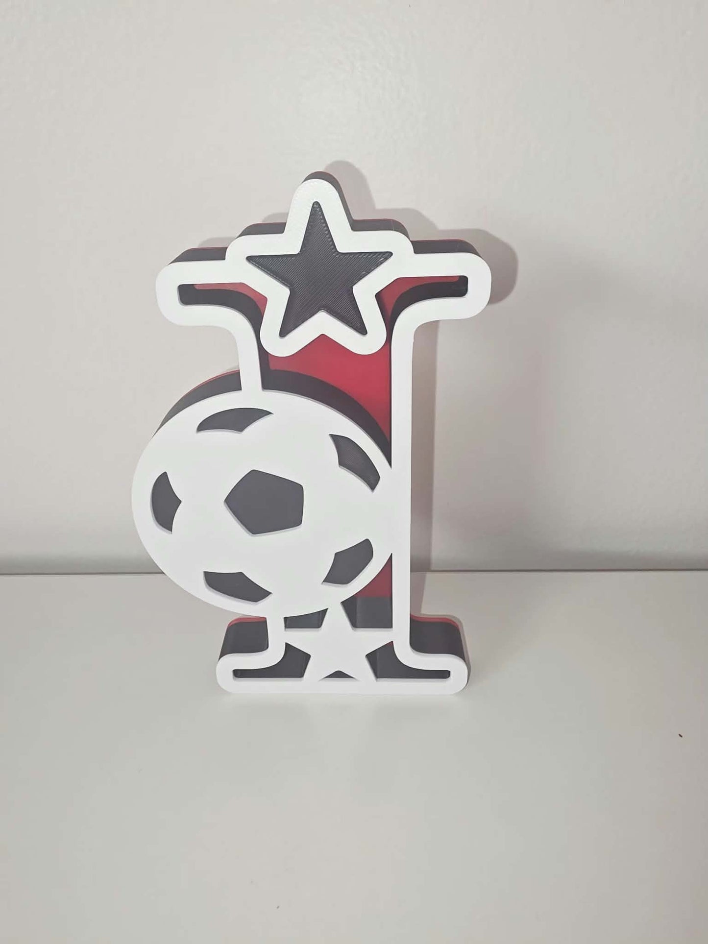 Soccer Personalised Name Letters – 3D Printed