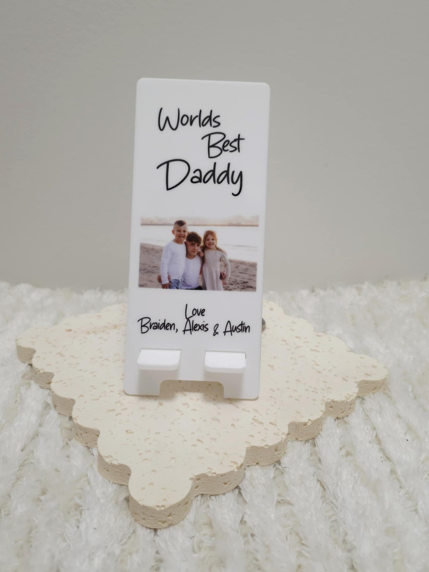 Personalised Phone Stand - Acrylic