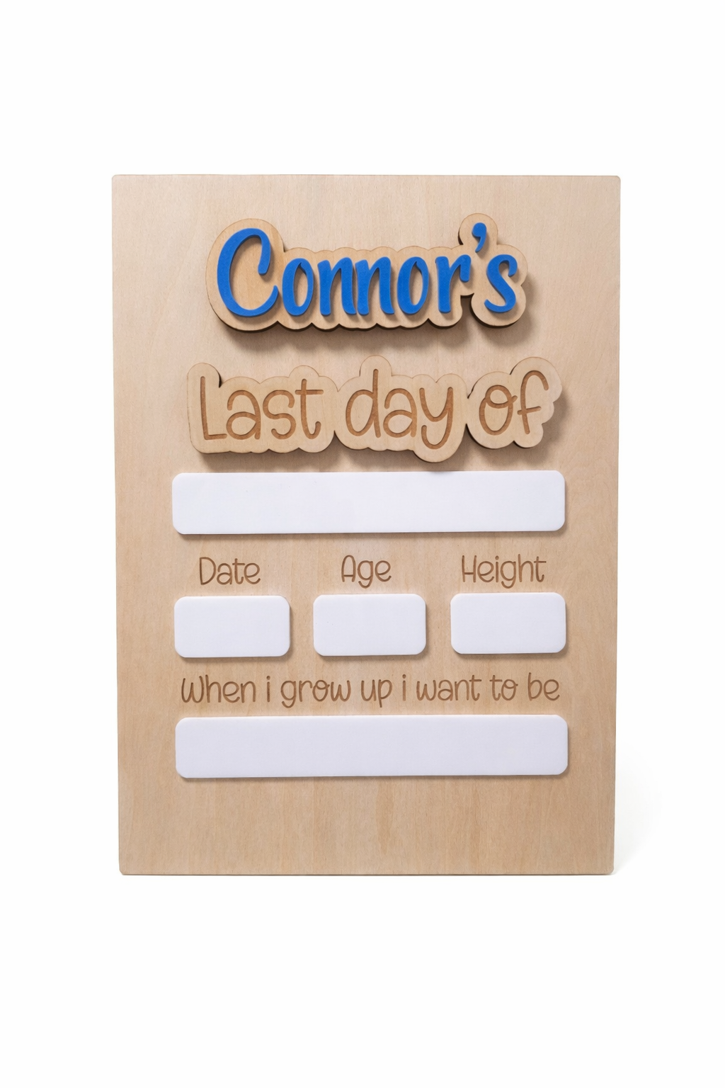 First Day / Last Day Interchangeable