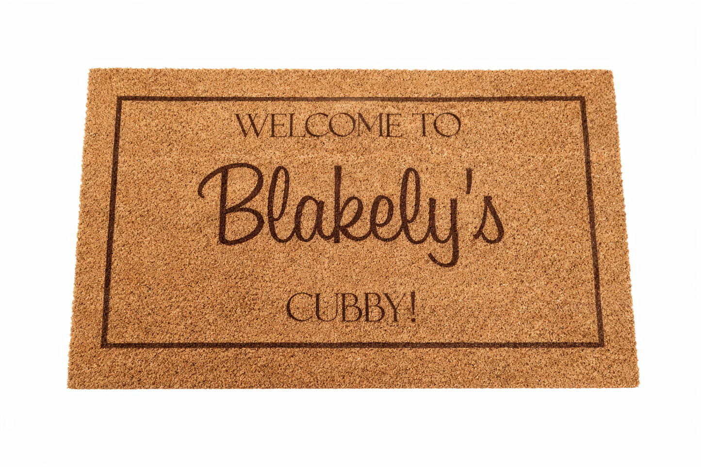 Personalised Door Mat