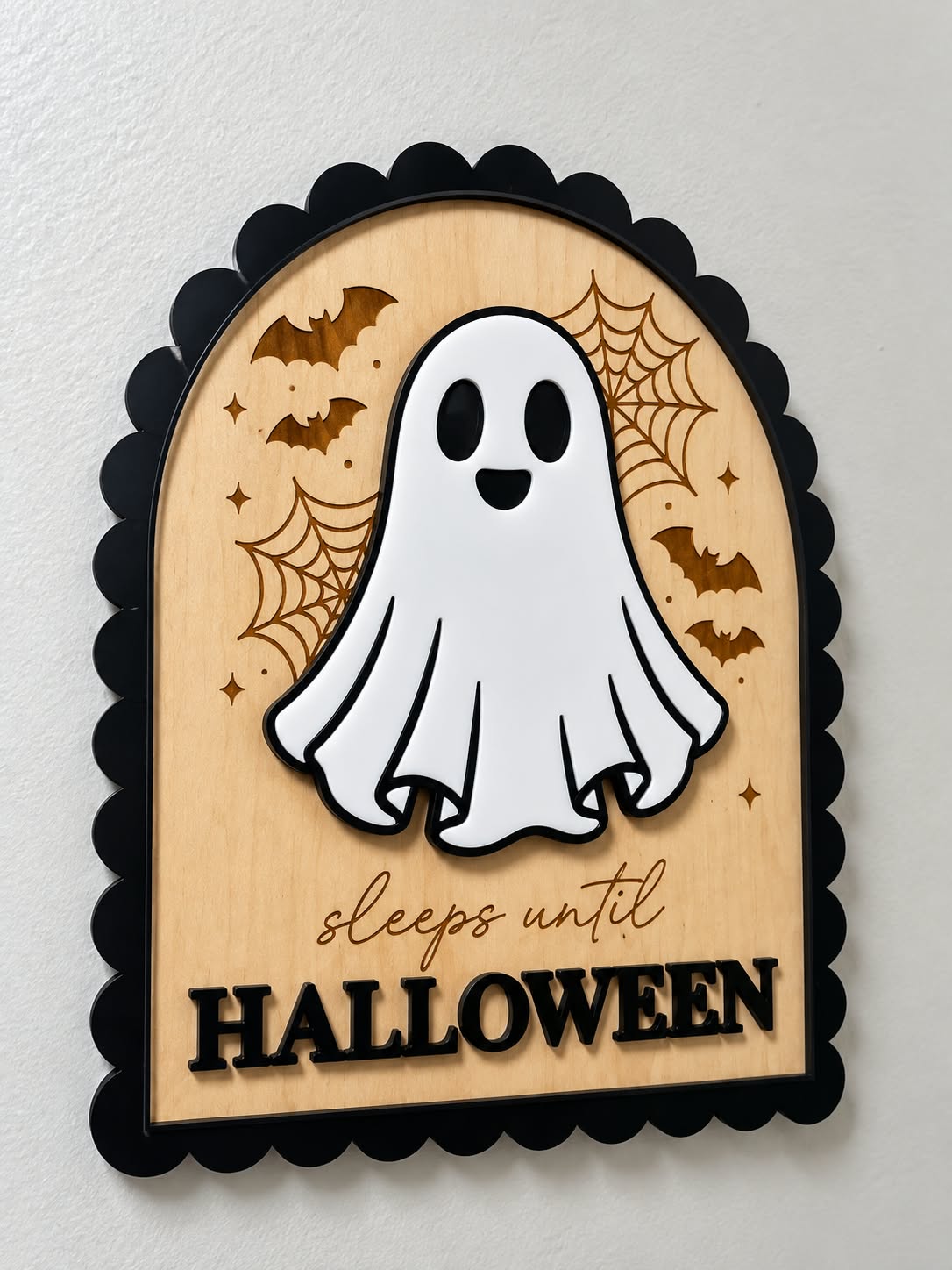 Sleeps Until Halloween Countdown – Ghost