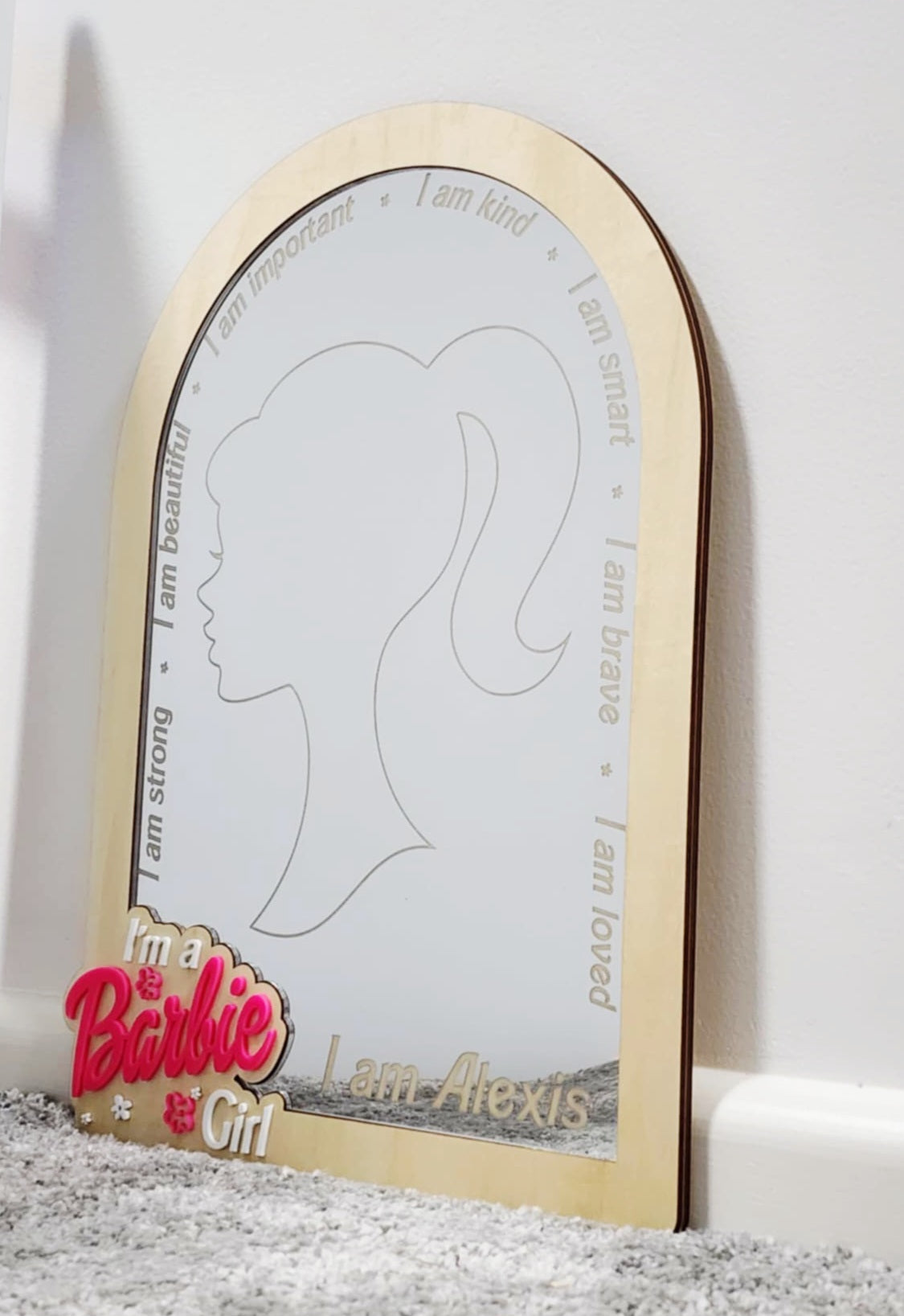 Personalised Affirmation Mirror