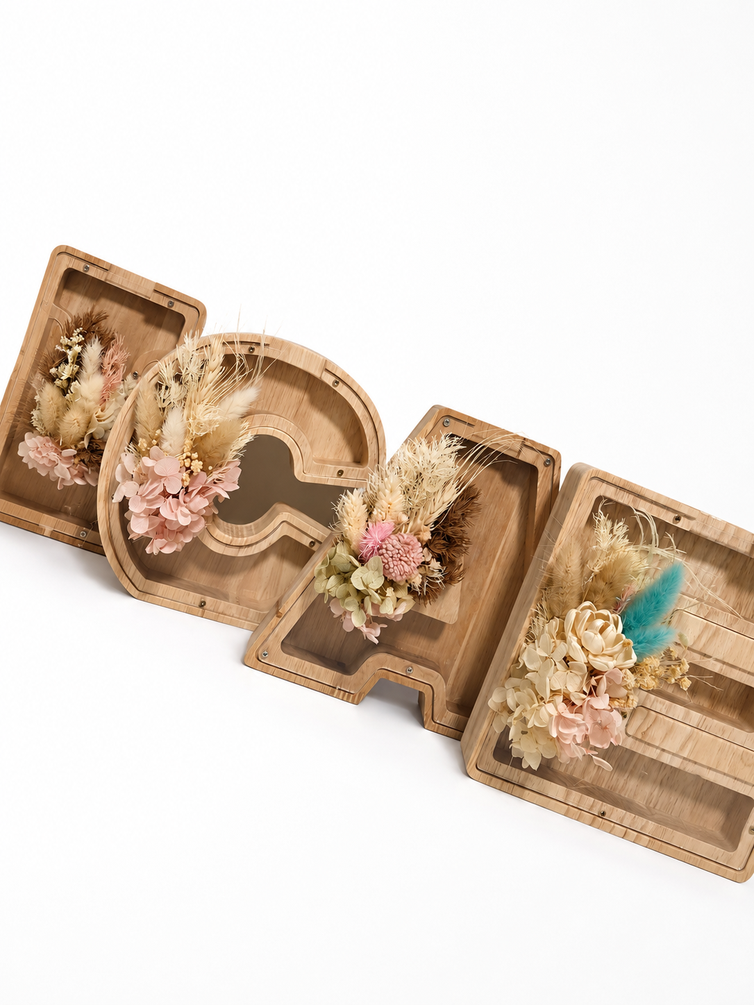 Dried Floral Moeny Boxes