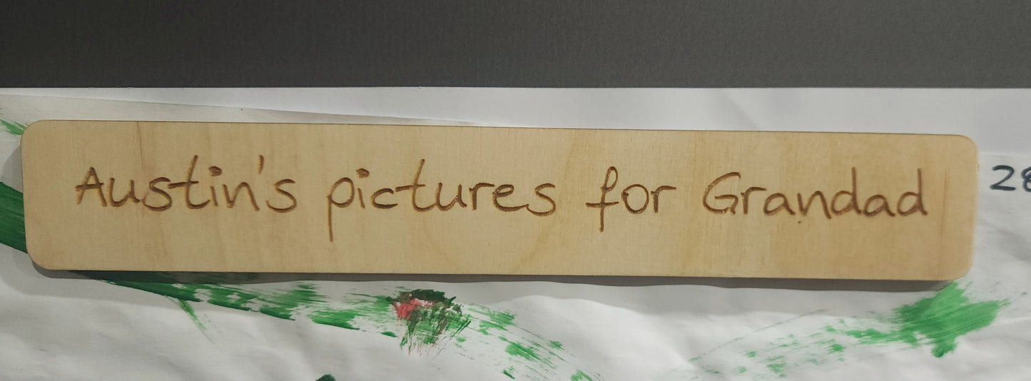 Magnetic Artwork Holder