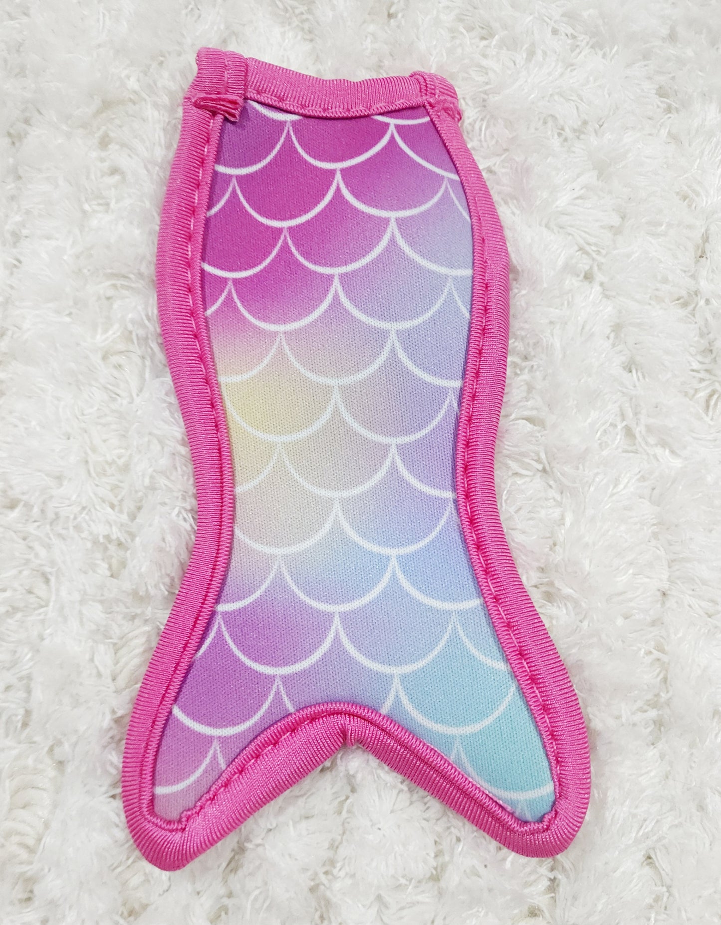 Mermaid tail icey pole holders