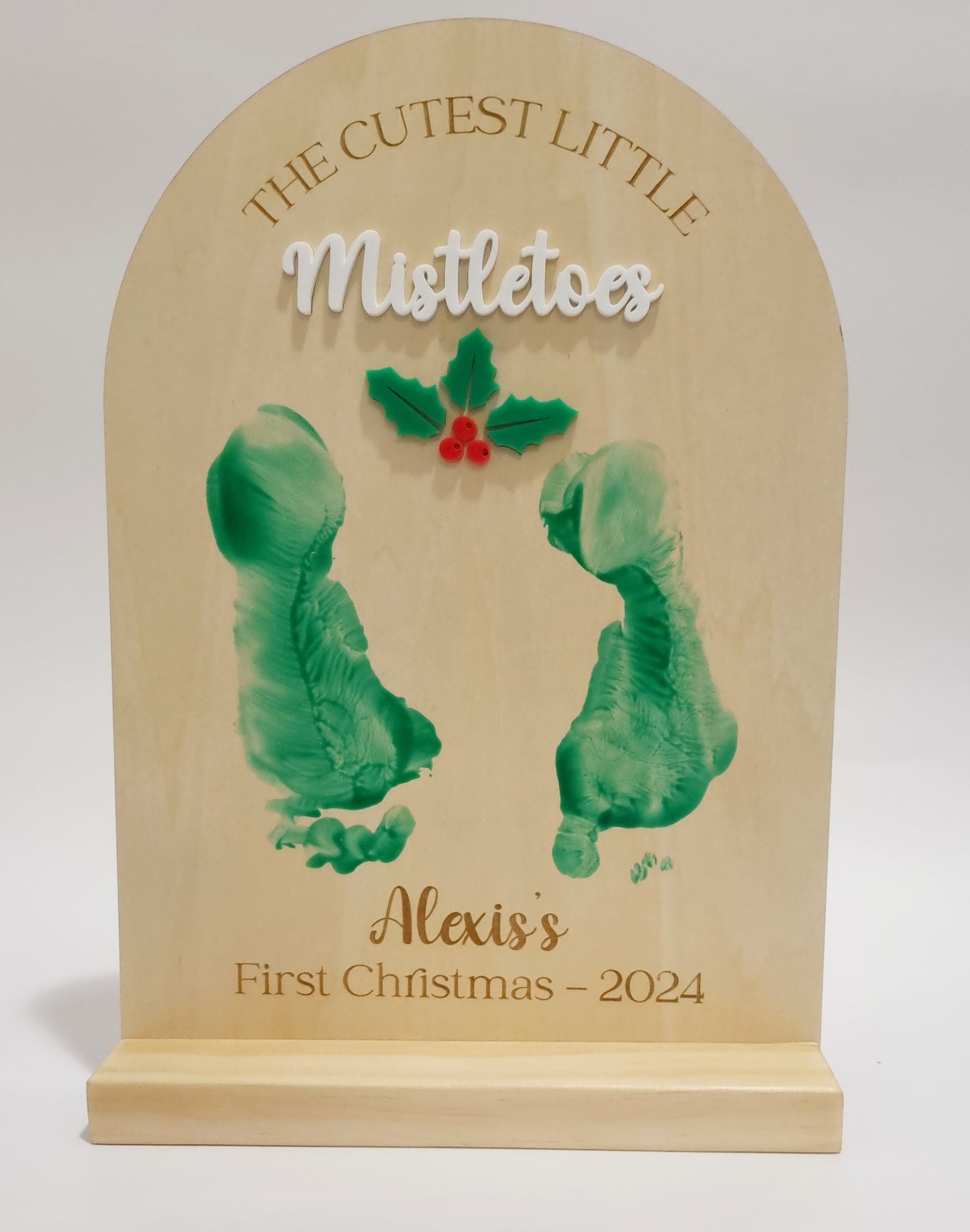 Mistletoe Plaque