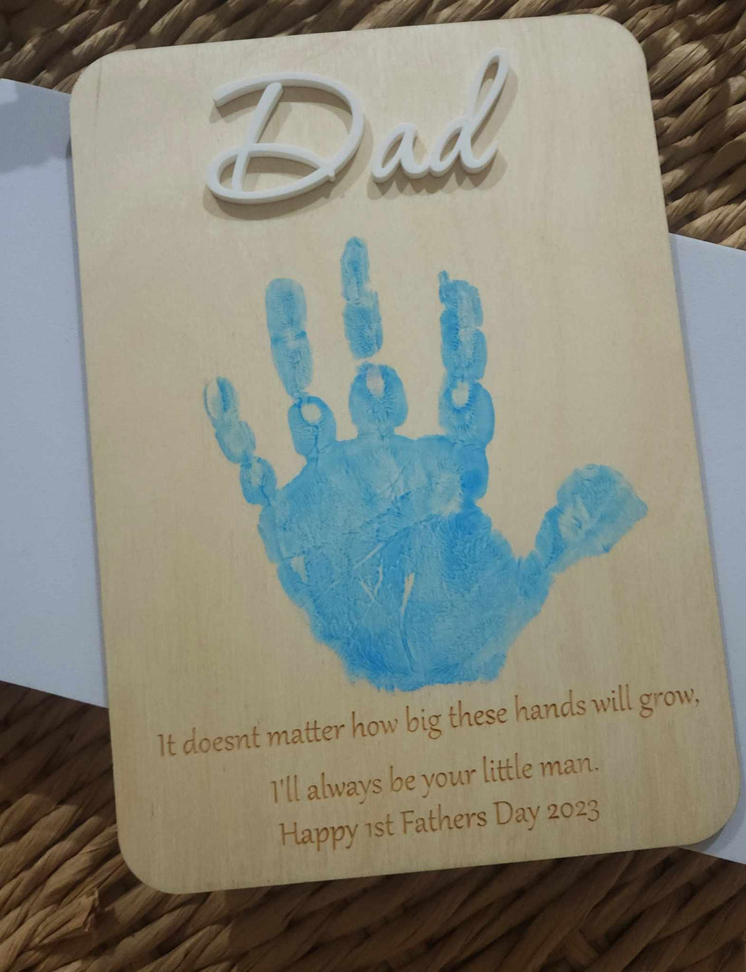 I`ll Always Be Your Little Man Plaque