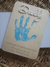 Load image into Gallery viewer, I`ll Always Be Your Little Man Plaque
