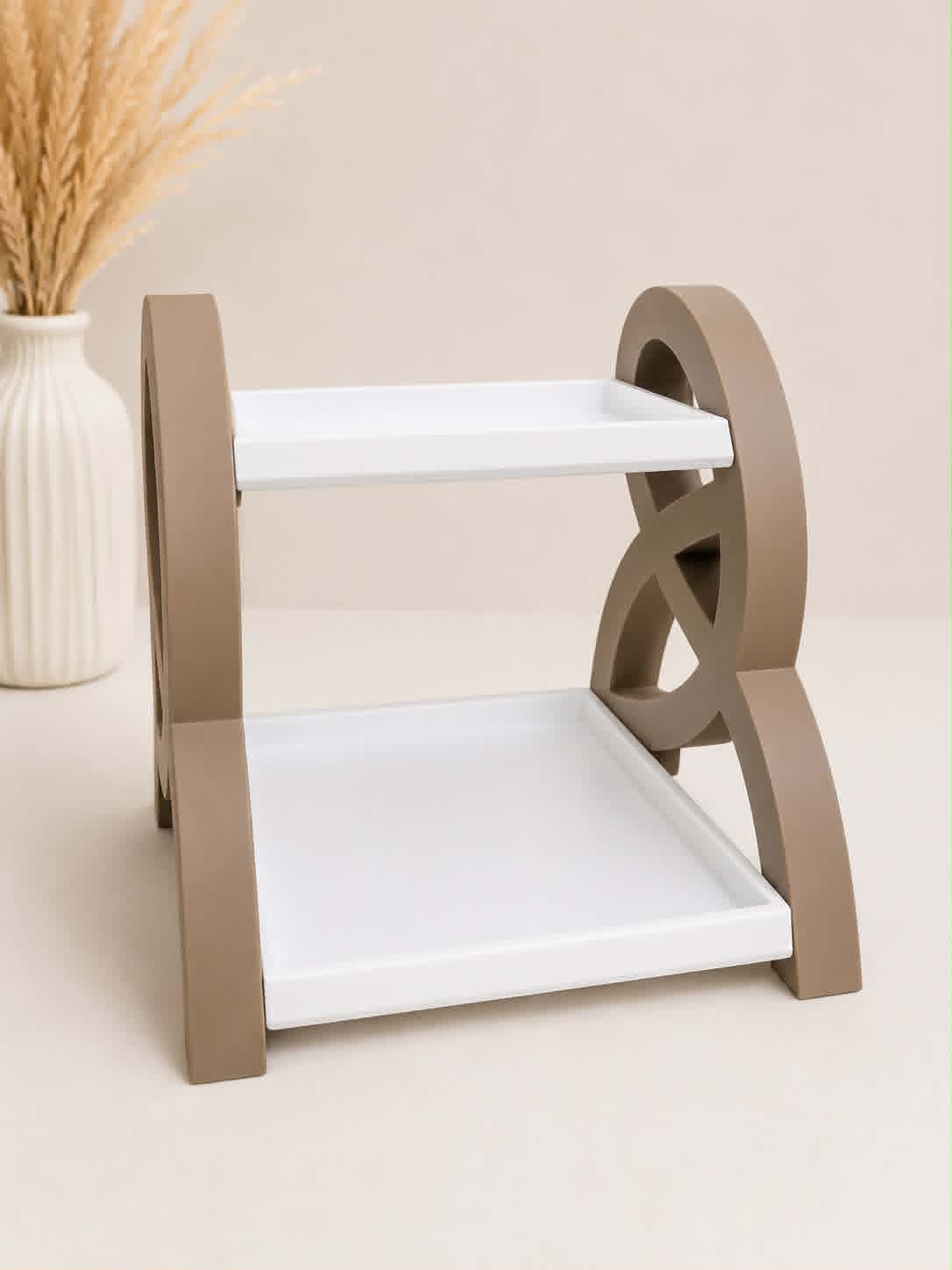 Small - Modern 2-Teir Vanity & Perfume Display Shelf