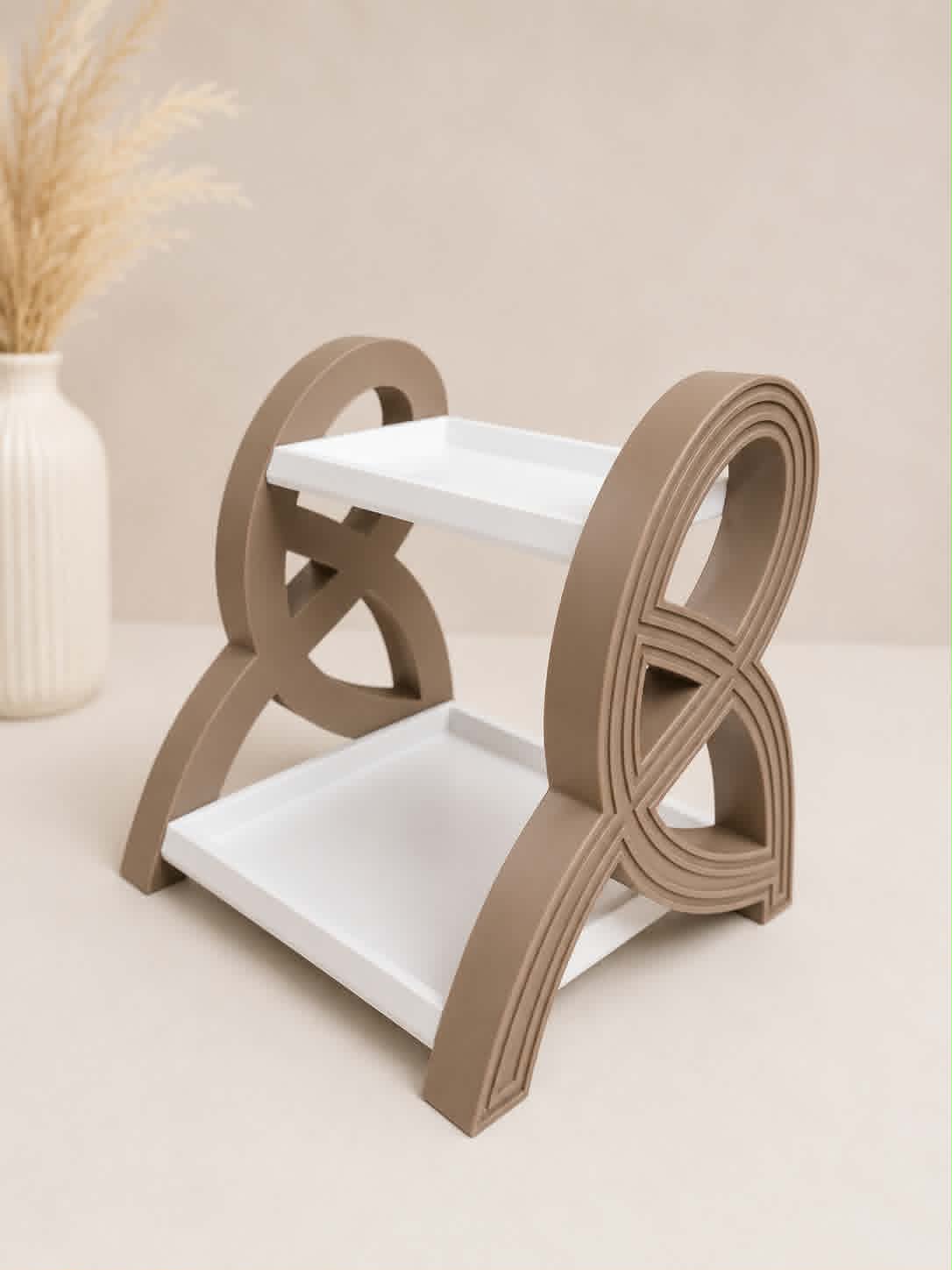 Small - Modern 2-Teir Vanity & Perfume Display Shelf