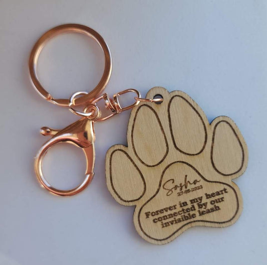 Pet Memorial Key Chain