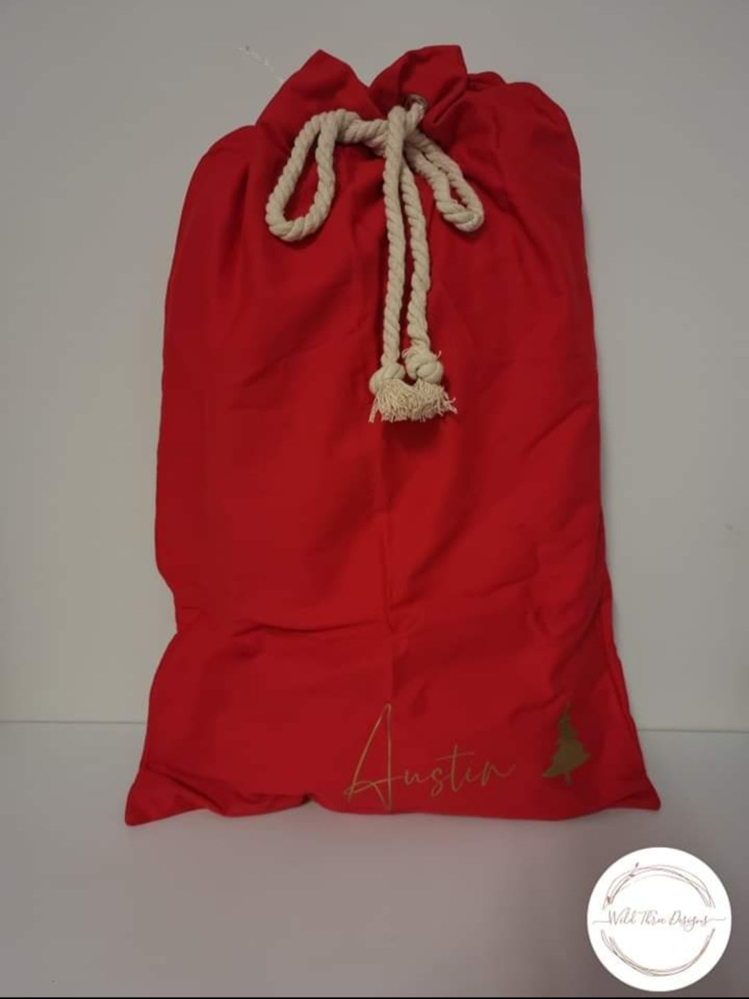 Red Santa Sack