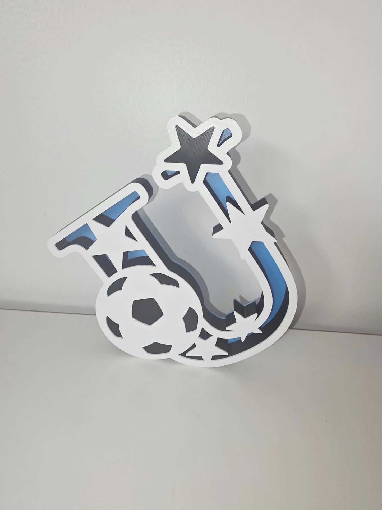 Soccer Personalised Name Letters – 3D Printed