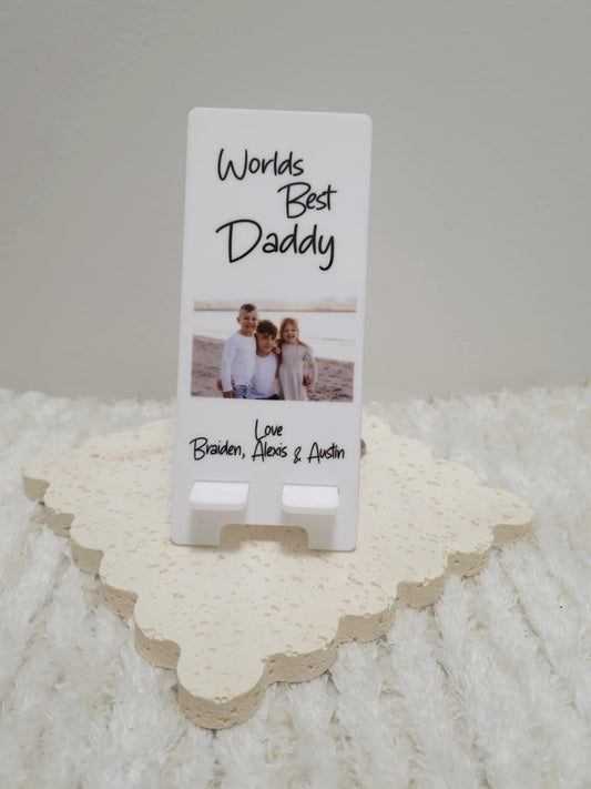 Personalised Phone Stand - Acrylic