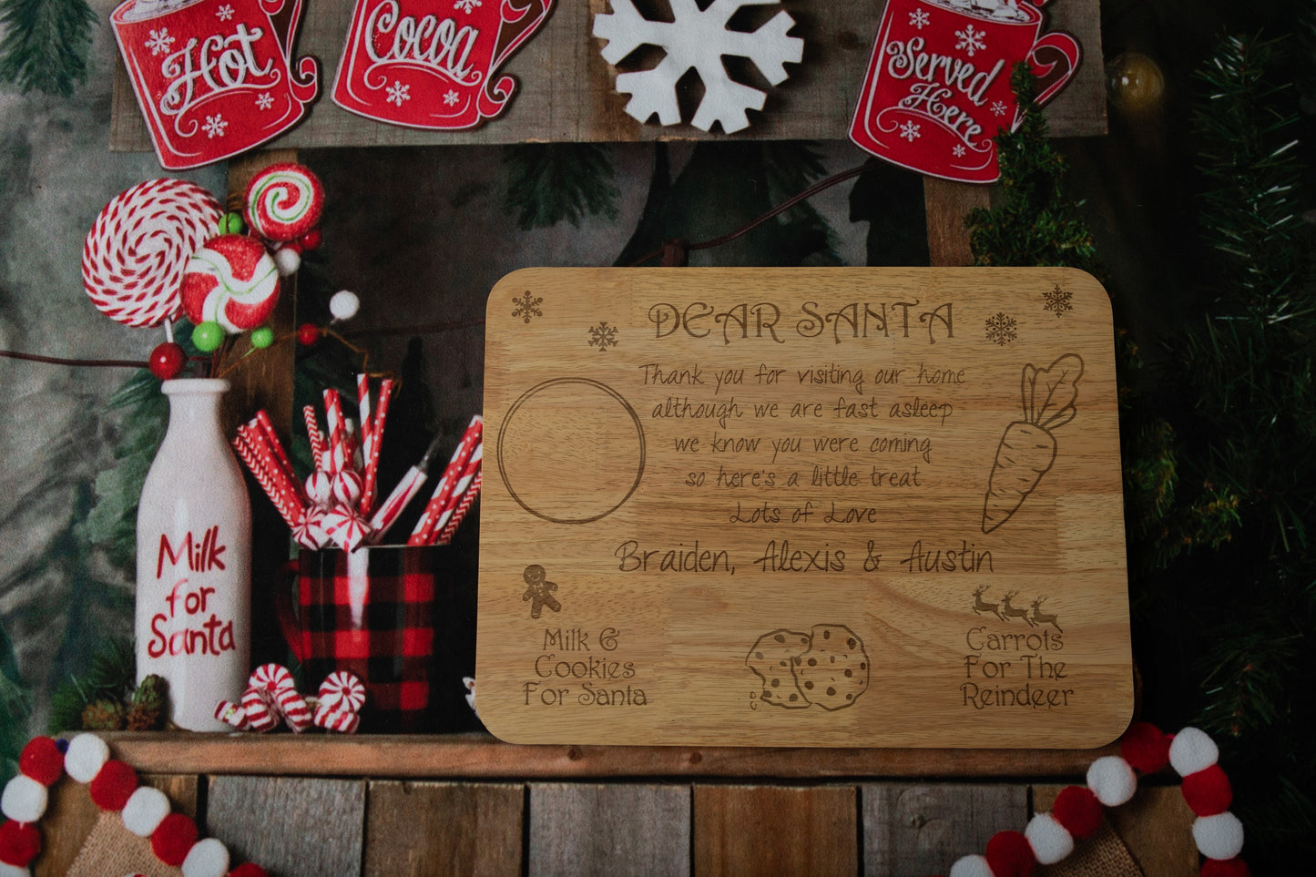 Santa Treat Board