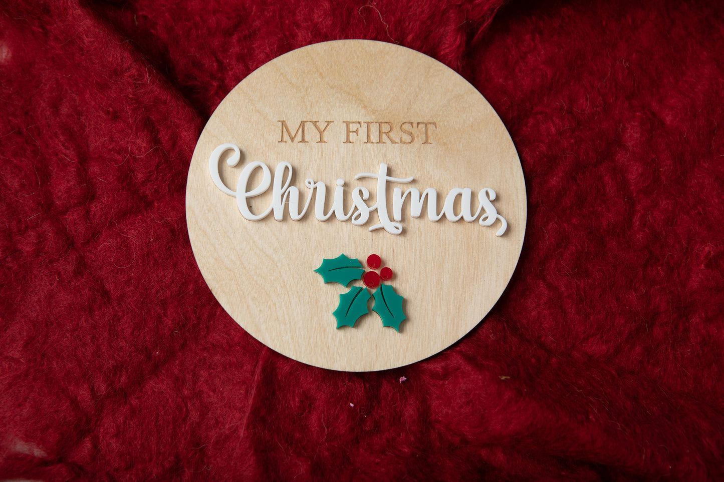 My First Christmas - Mistletoe