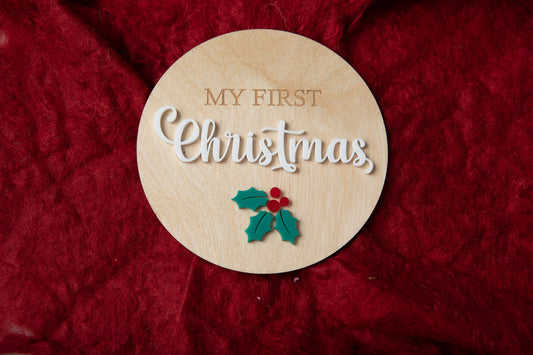 My First Christmas - Mistletoe