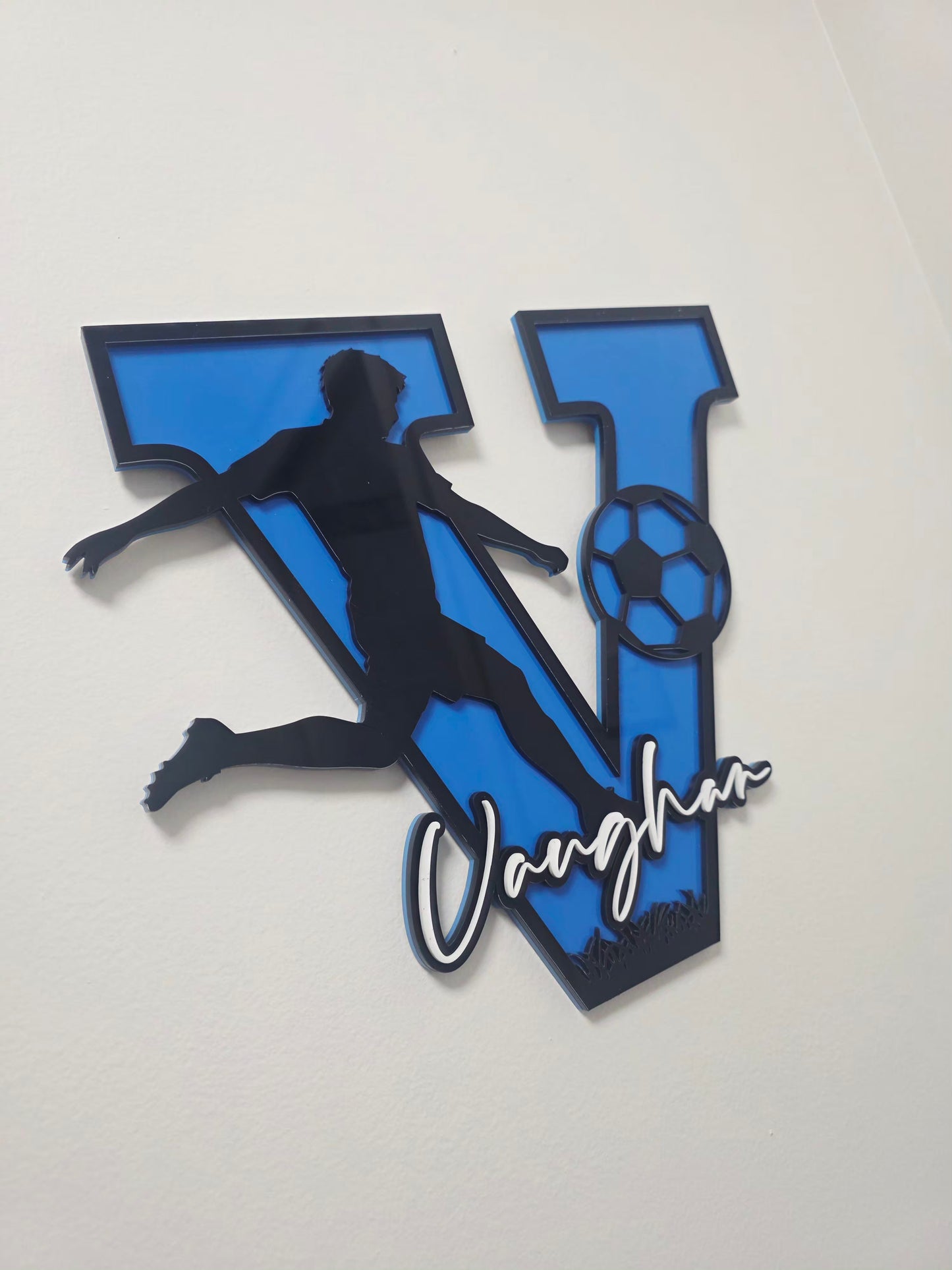 Soccer Wall Letter – Personalised Name Sign