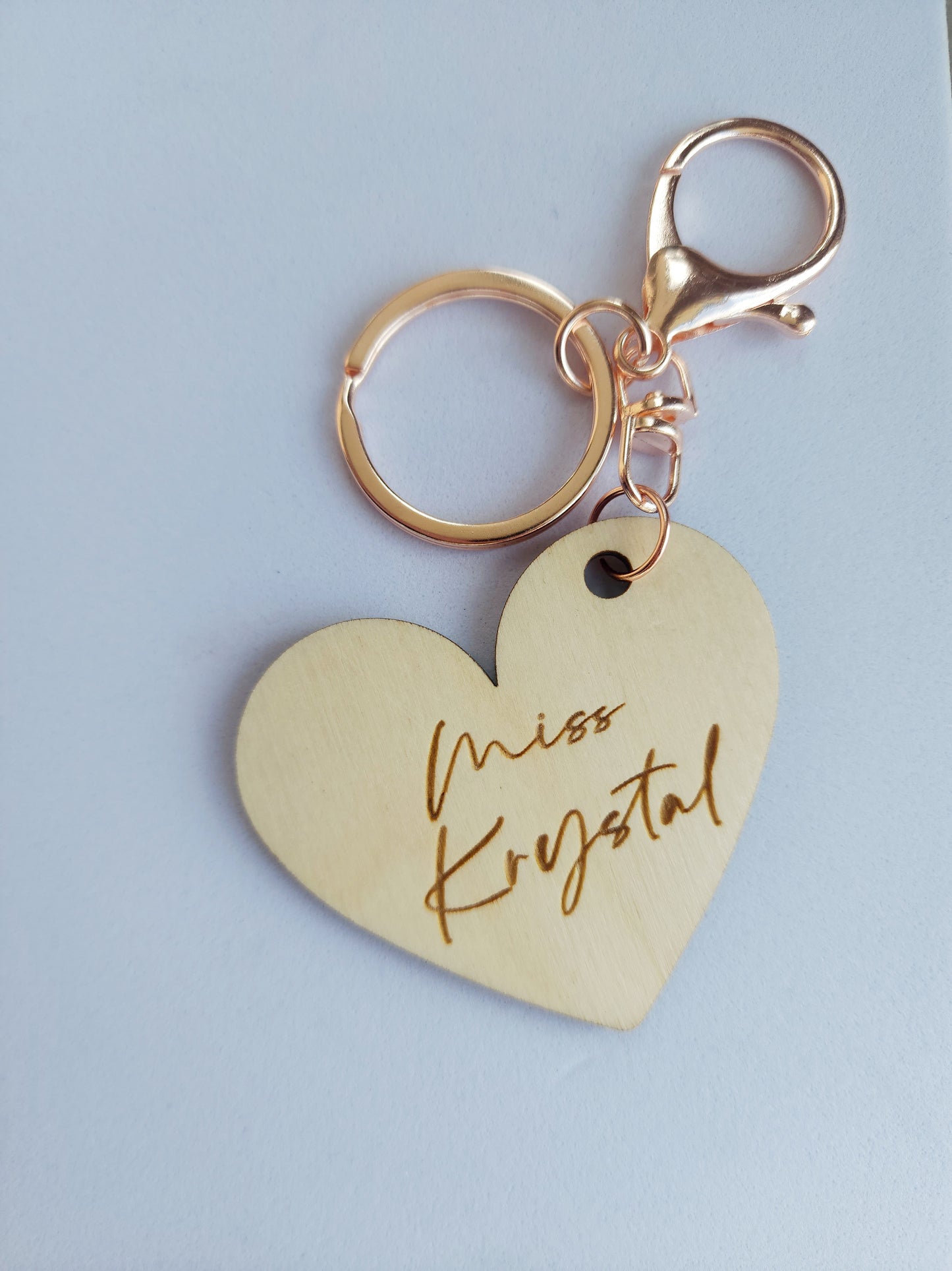 Teacher's keyring.