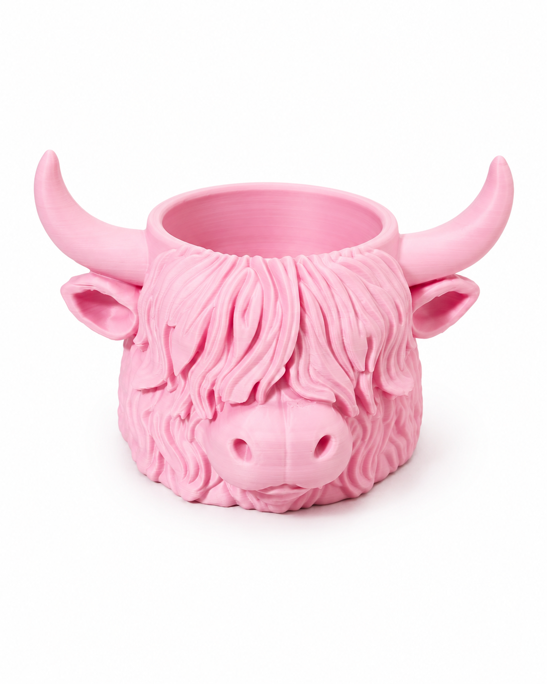 3D Printed Highland Cow Vase