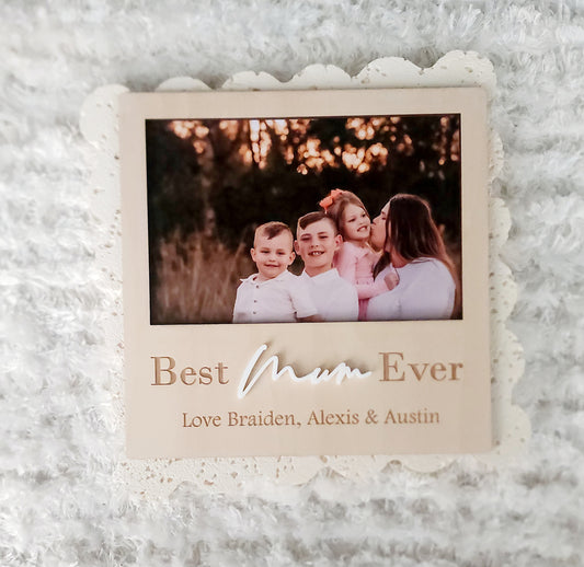 Personalised photo frame - landscape