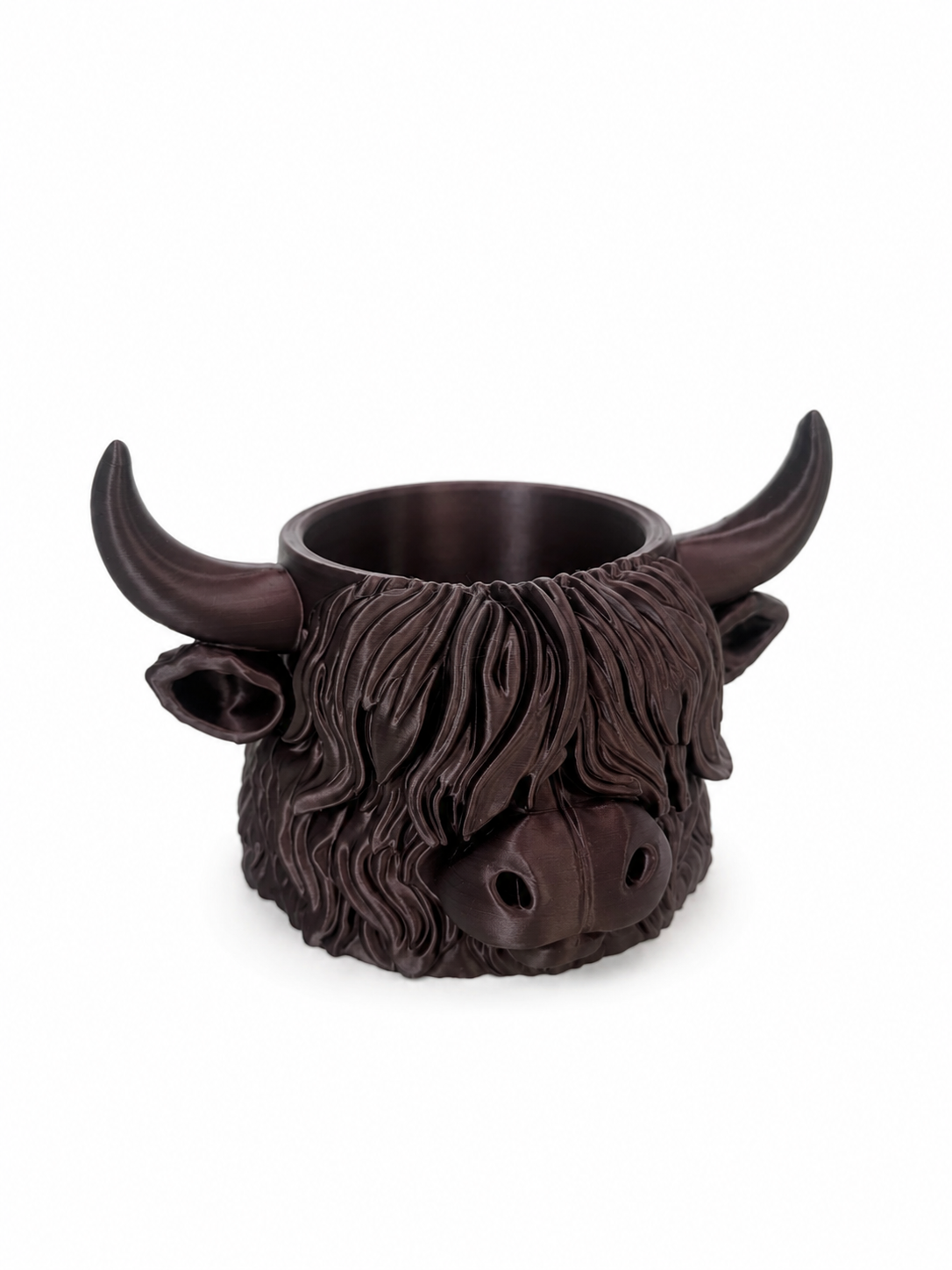 3D Printed Highland Cow Vase