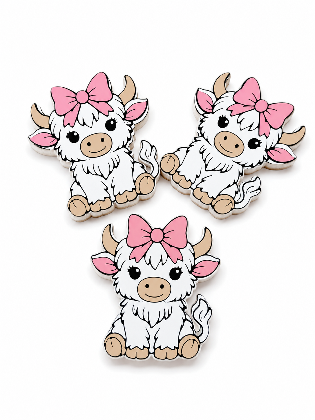 Highland cow can openers