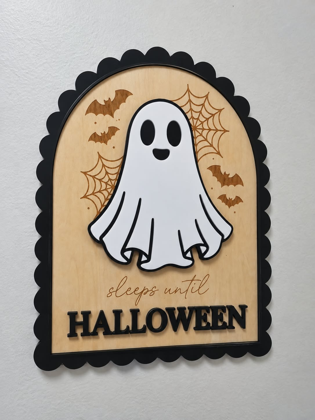 Sleeps Until Halloween Countdown – Ghost