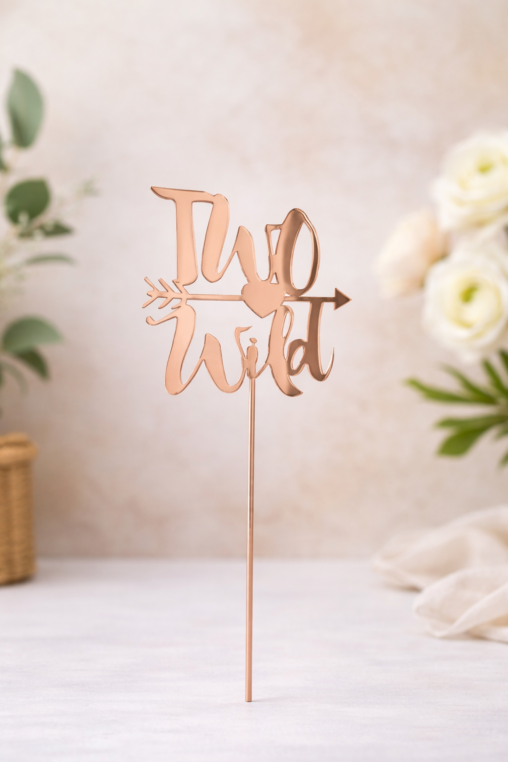 TWO WILD CAKE TOPPER
