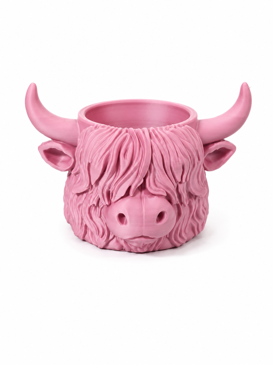 3D Printed Highland Cow Vase