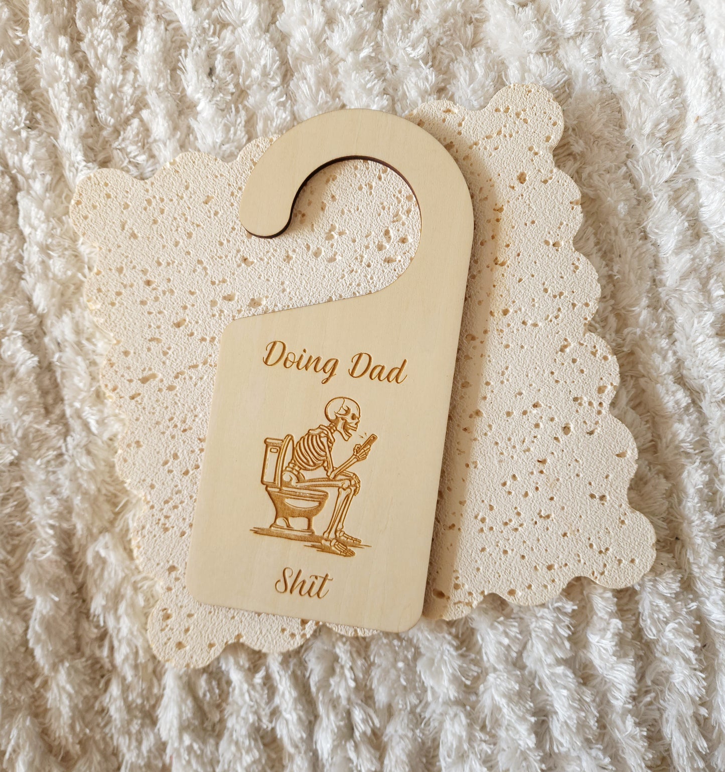 Doing Dad Shit Door Hanger