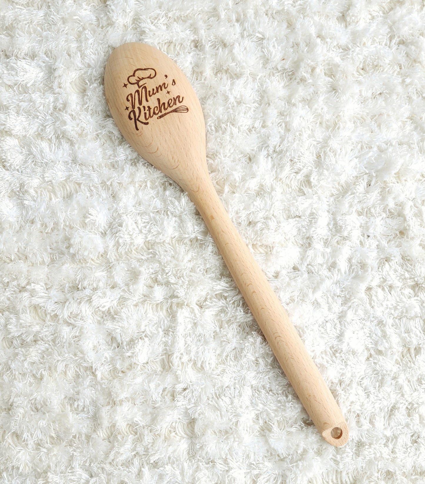 Personalised wooden spoons