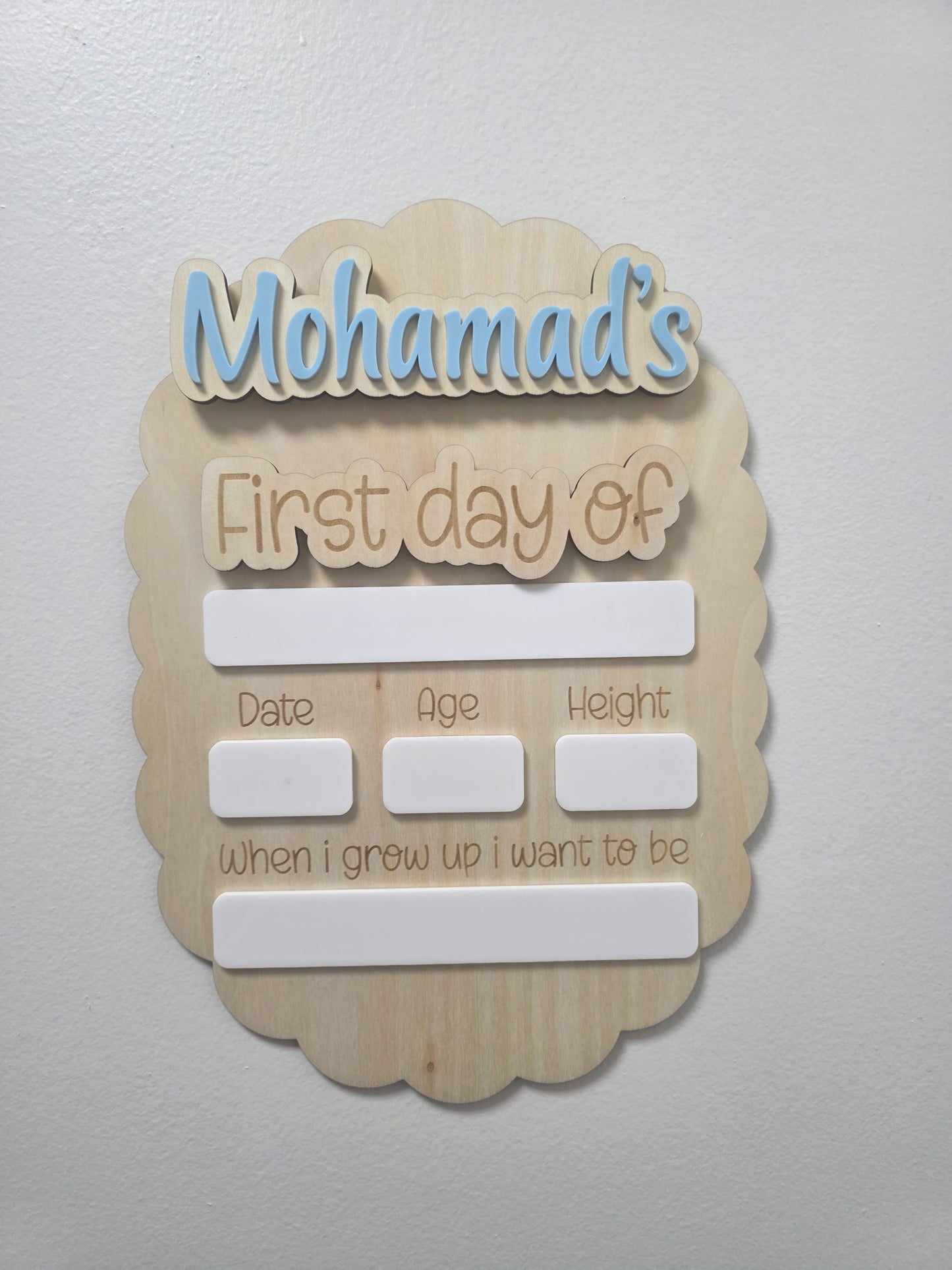 First Day / Last Day Interchangeable