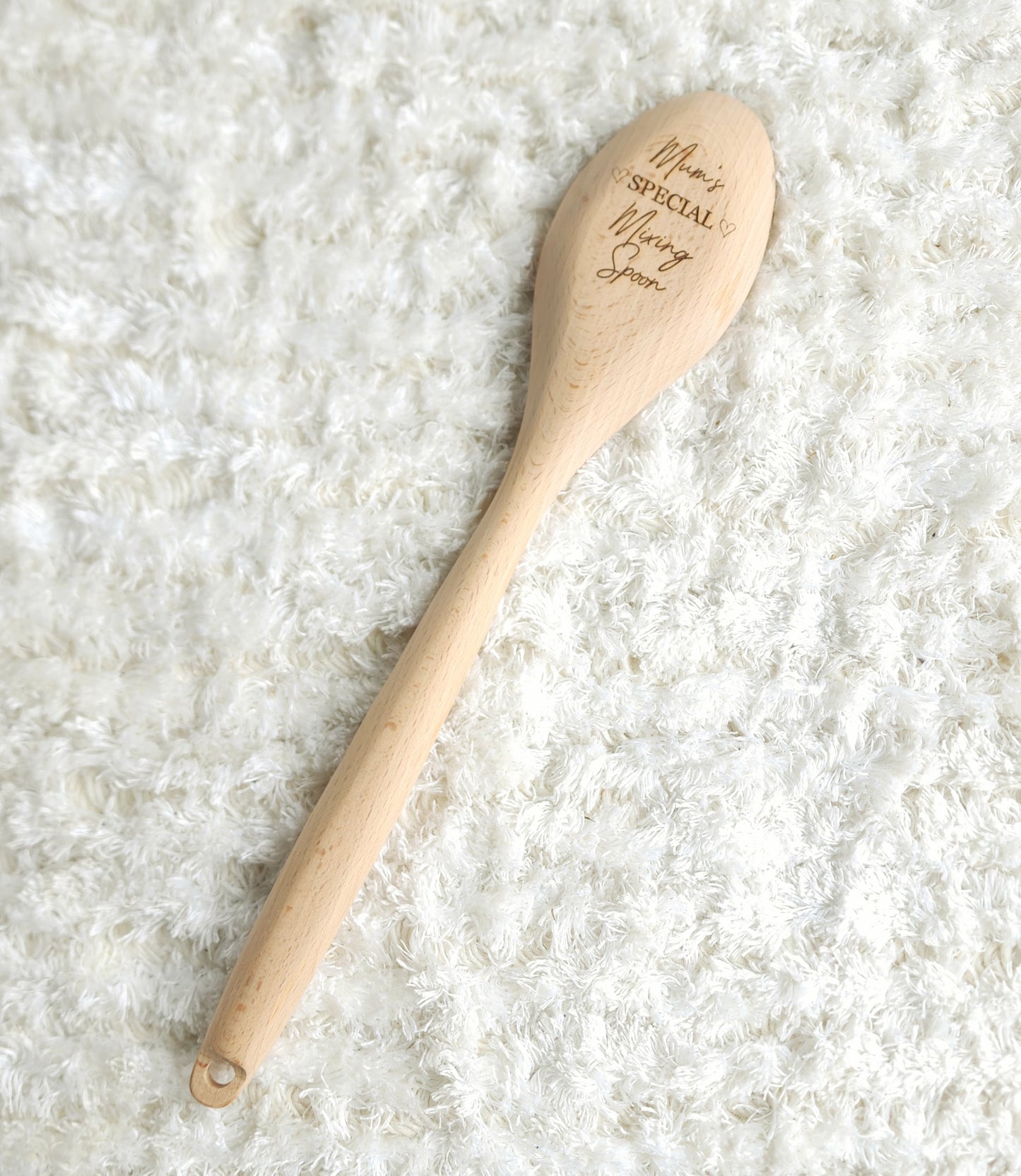 Personalised wooden spoons