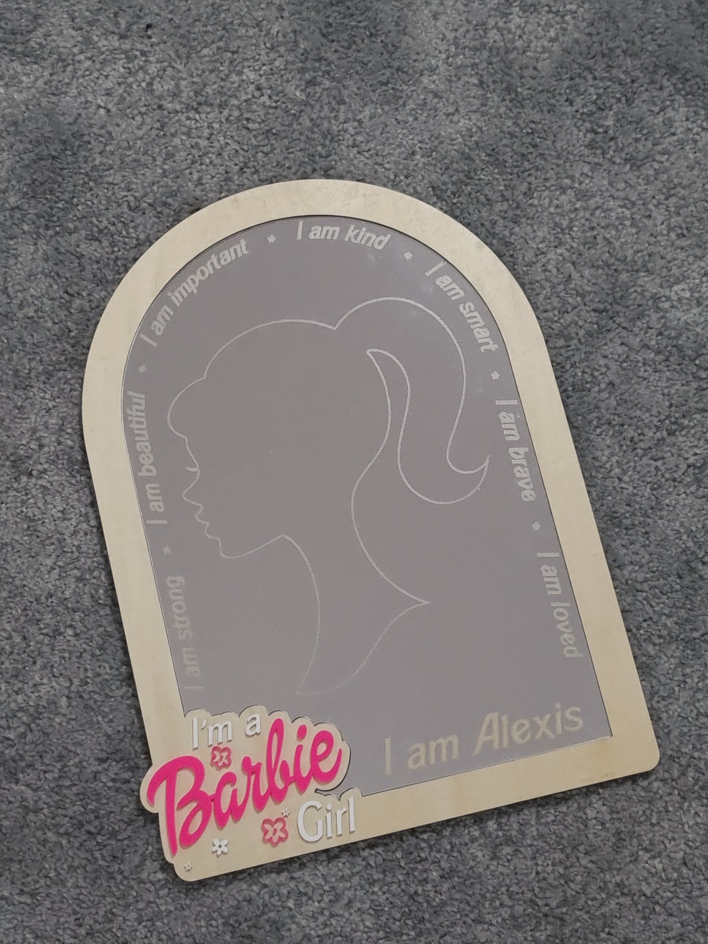 Personalised Affirmation Mirror