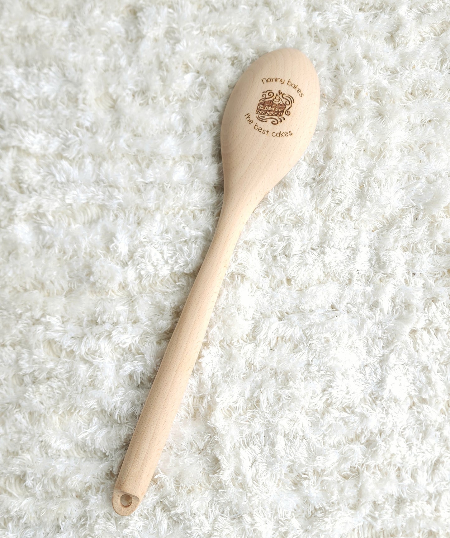 Personalised wooden spoons