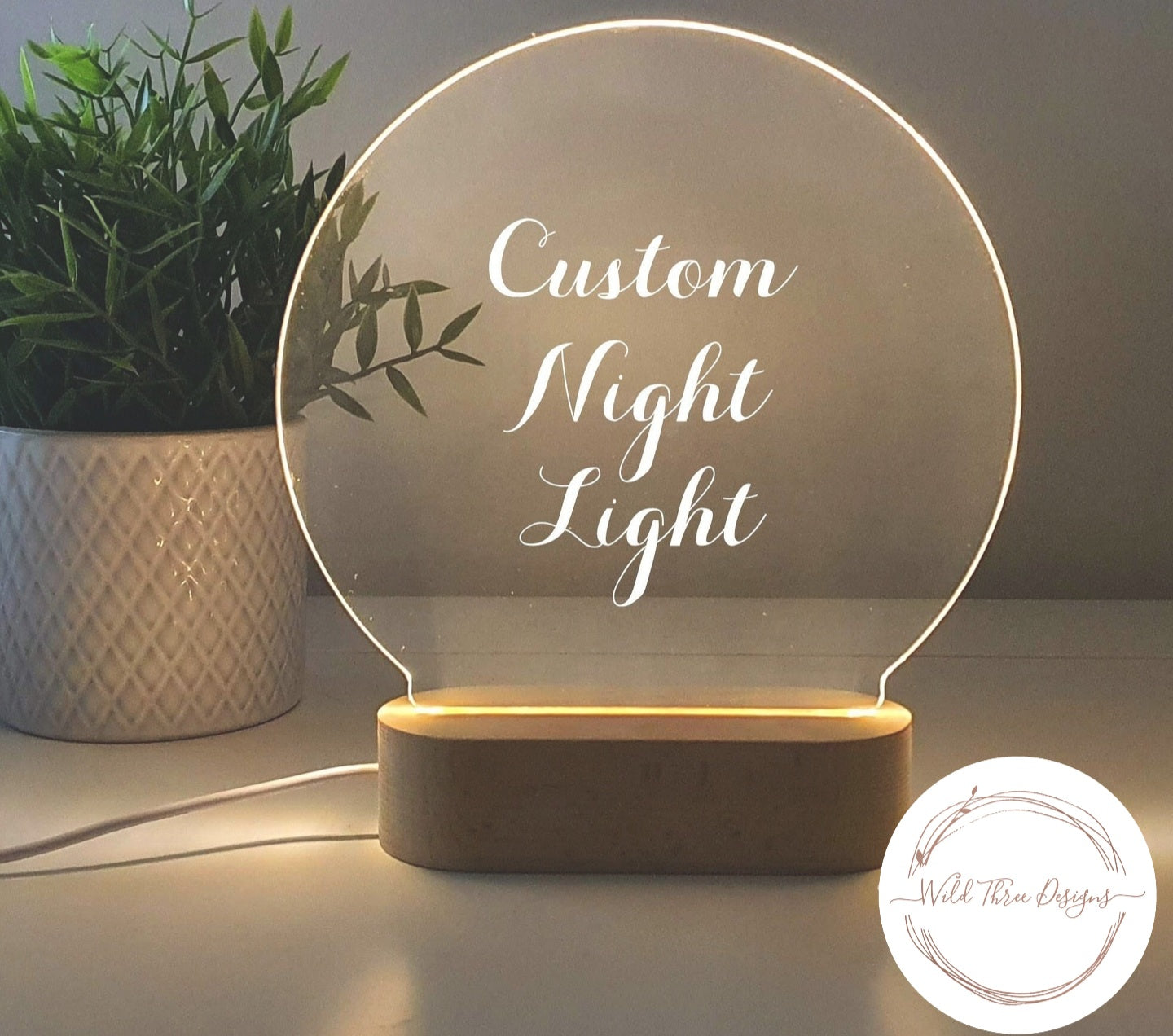 Personalised night lights