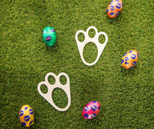 Easter Bunny Footprints