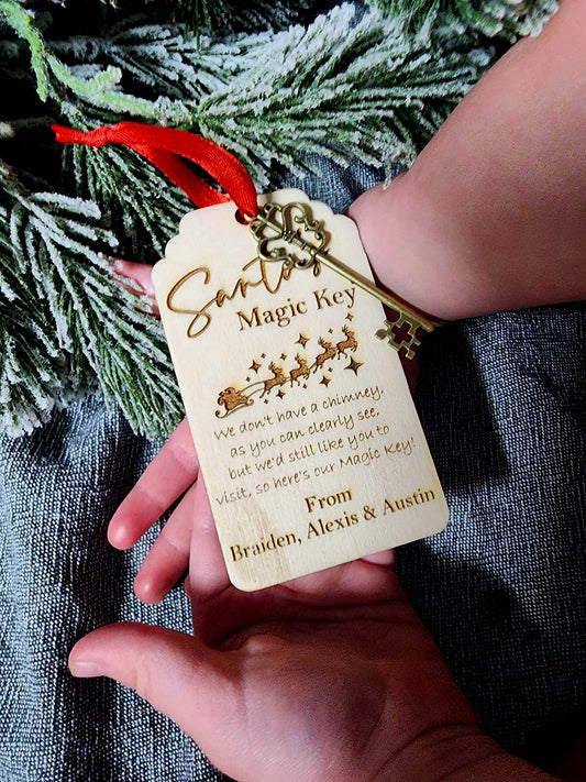 Kids Name- Santa's Magic Key